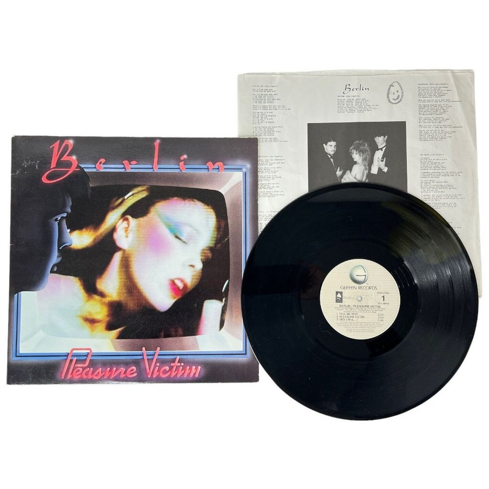 Berlin Pleasure Victim LP Vinyl Record Album 12” M A O Records‎ En￼igma 1982 VTG